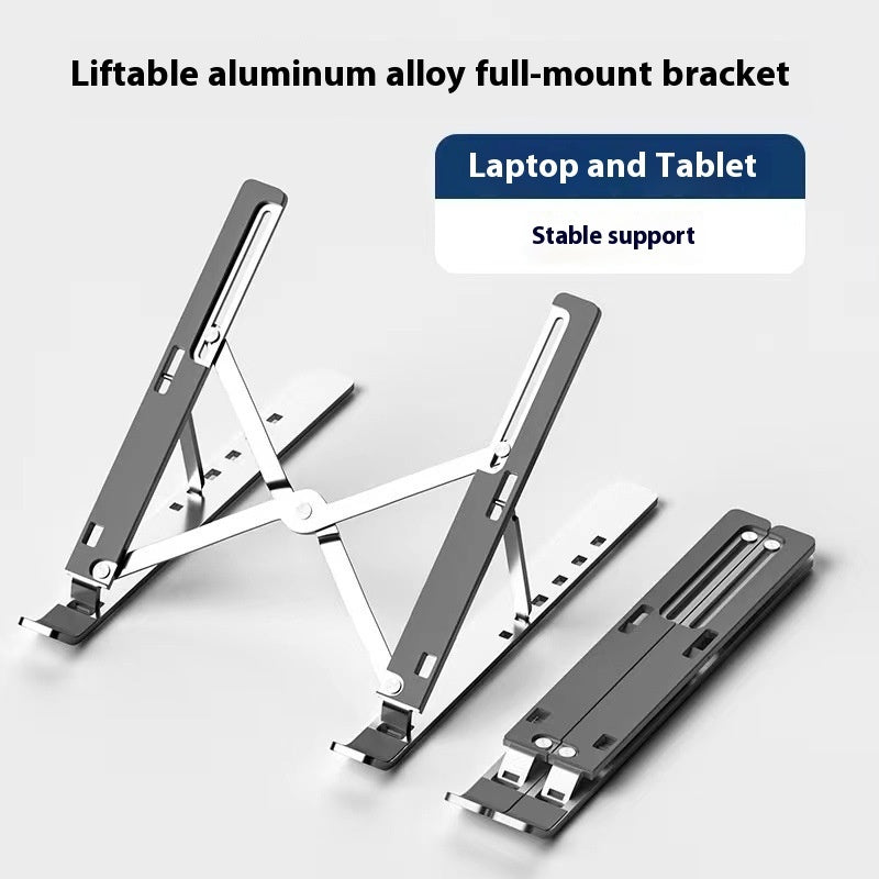 N3 Aluminum Alloy Laptop Stand Folding Cooling Increased By Tablet Computer Stand | Computer & Office2 | Buy Center