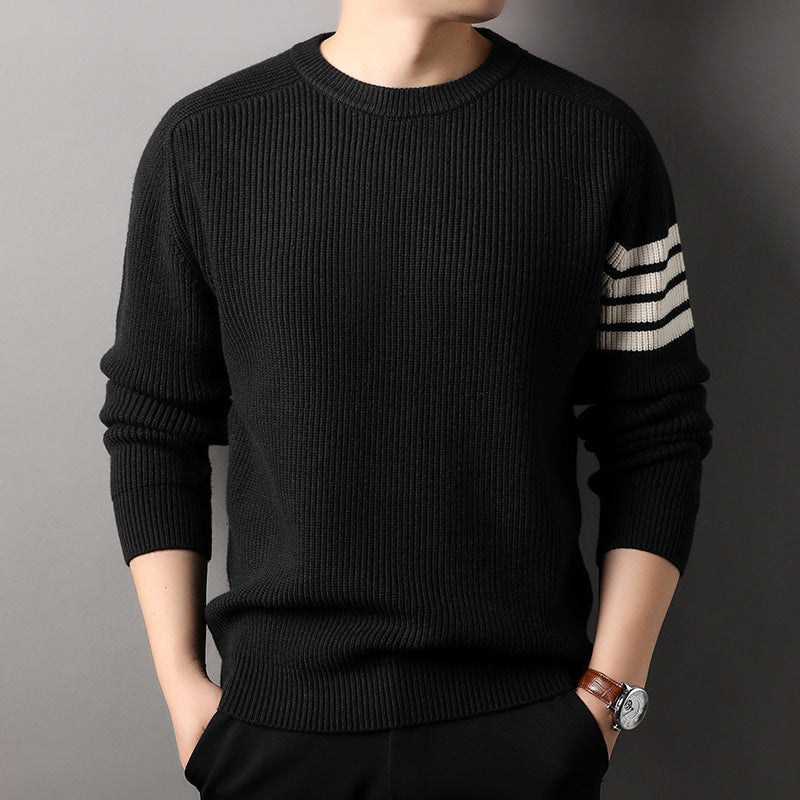 Loose-fitting Pullover Round-neck Men's Bottoming Shirt Buy Center