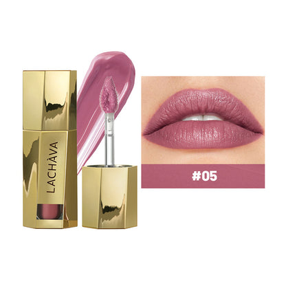 Just Arrived at Buy Center: Matte Moisturizing Lip Lacquer Lip Nude Lipstick 05color