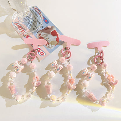 New Sweet Ins Ice Cream Bracelet DIY Mobile Phone Lanyard