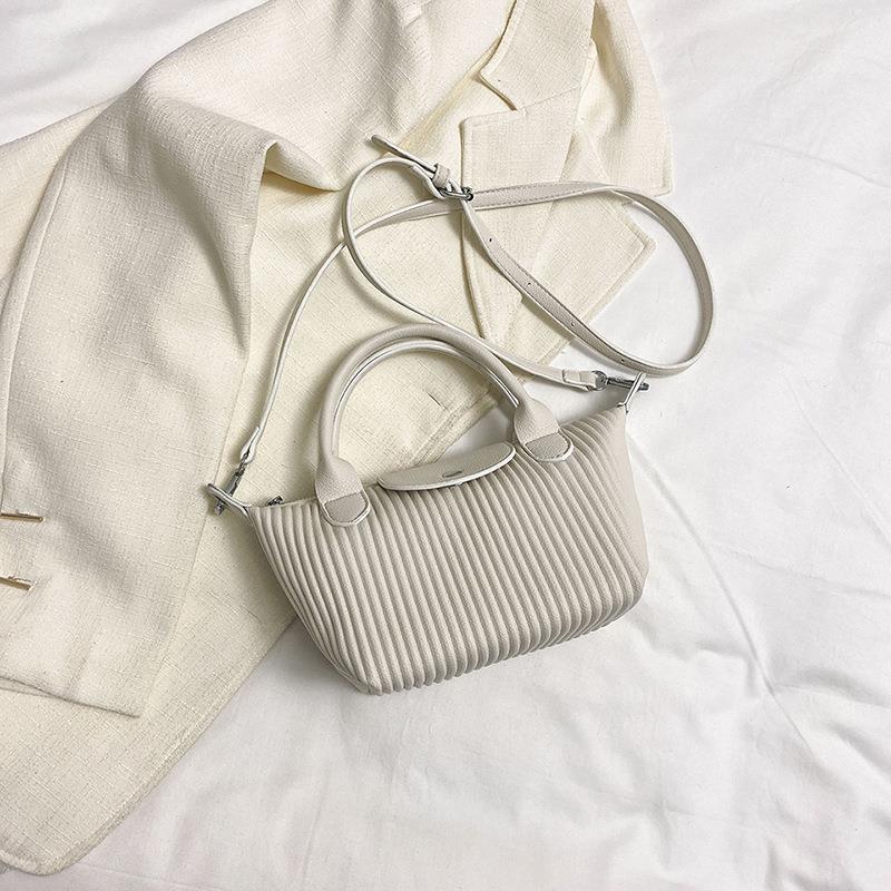 Just Arrived at Buy Center: Popular Special-interest Design Bag One-shoulder Crossbody White Small Size