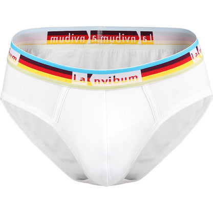 Rainbow Rubber Band Cotton Briefs Buy Center