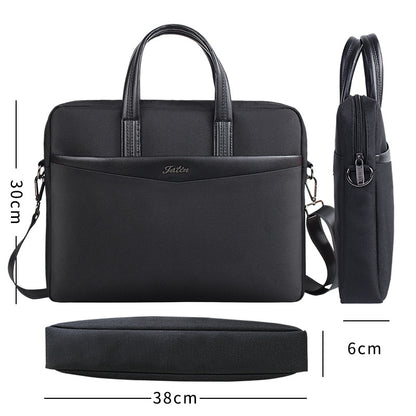 Now Available at Buy Center: Men's Business Handheld Briefcase Large Capacity