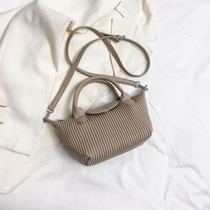 Just Arrived at Buy Center: Popular Special-interest Design Bag One-shoulder Crossbody Khaki Small Size