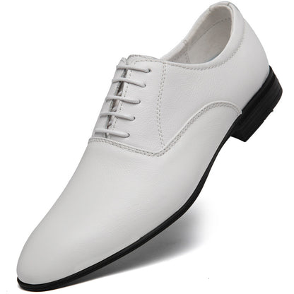 Newly Released at Buy Center: Men's Pointed Business Casual Leather Shoes