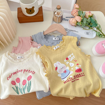 Fresh Arrivals at Buy Center: Girls' Korean Style Cartoon Top Outerwear