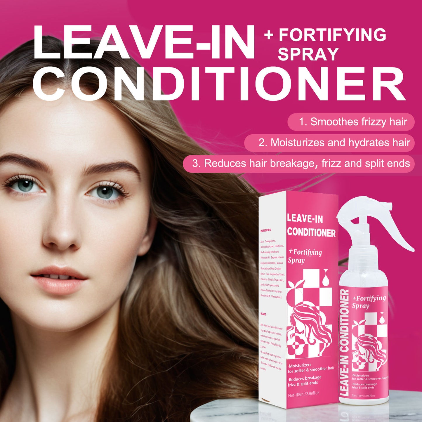 Just Arrived at Buy Center: Leave-in Hair Conditioner Anti-knot Spray