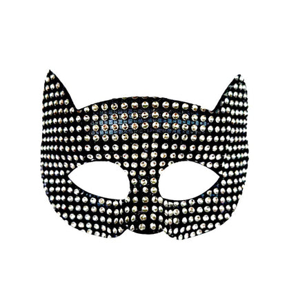 Fresh Arrivals at Buy Center: New Performance Halloween Masquerade Stick-on Crystals Cat Men And Women Mask