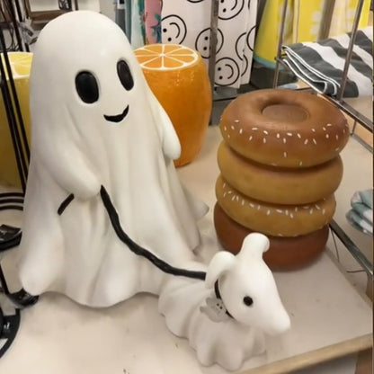 Newly Released at Buy Center: Halloween Little Ghost Dog Walking Decoration Creative Home Decoration