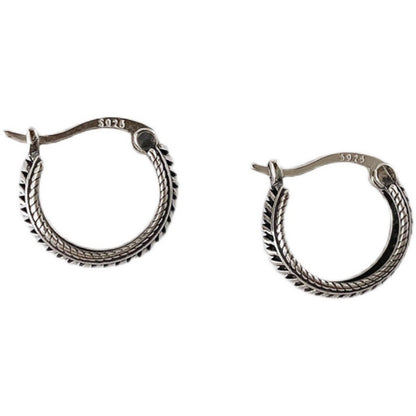 Fresh Arrivals at Buy Center: Niche Vintage Earrings Female Twist Simple