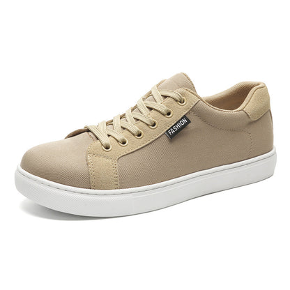 Fresh on the Scene at Buy Center: Plus Size Breathable Canvas Men's Sneakers