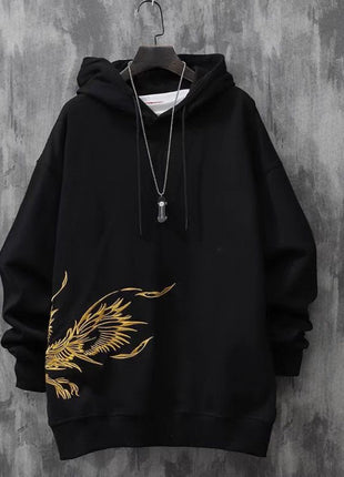 Heavy Industry Phoenix Embroidered Hoodie Male