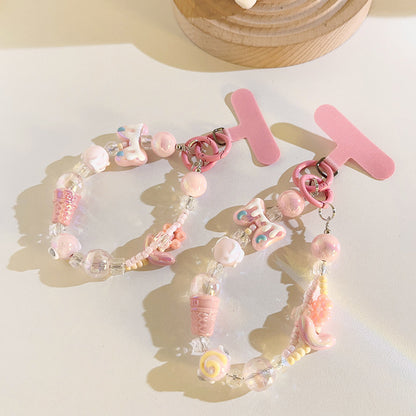 New Sweet Ins Ice Cream Bracelet DIY Mobile Phone Lanyard