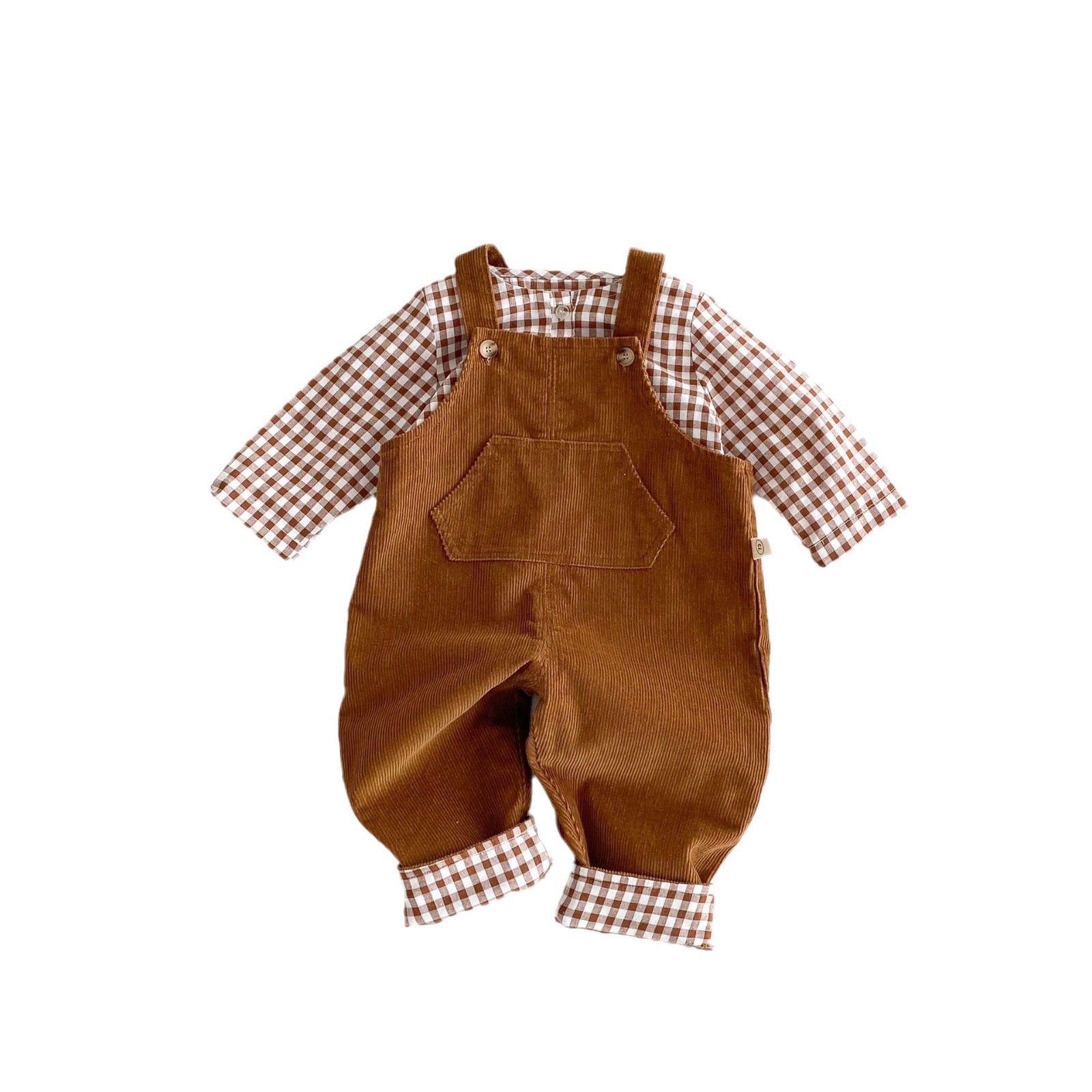 Newly Released at Buy Center: Children's Plaid Shirt Autumn South Korea