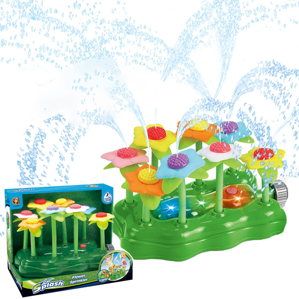 Fresh Arrivals at Buy Center: Sprinkler Outdoor Water Spray Toy Garden Water Toys Summer Yard Cartoon Splash Sprinkler Baby Bath Toy For Kids Light Spray Small Flower