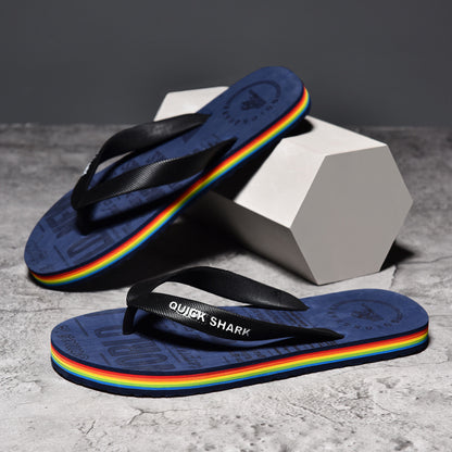 Now Available at Buy Center: Flip Flops Men's Non-slip Flip-flop Beach Slippers