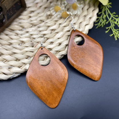 Hot New Items at Buy Center: Simplicity And Exaggeration Hollow Out Large Earrings Fashion