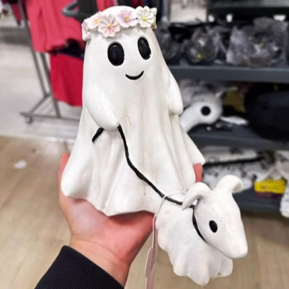 Newly Released at Buy Center: Halloween Little Ghost Dog Walking Decoration Creative Home Decoration