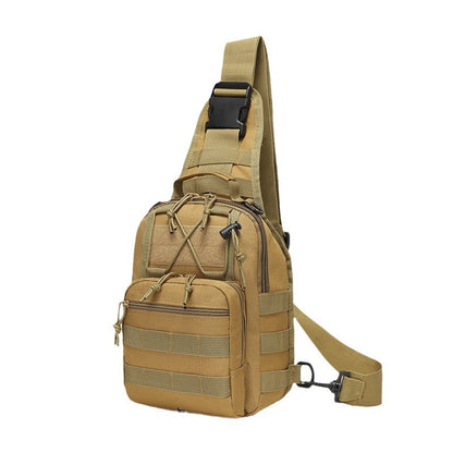 Hot New Items at Buy Center: Oxford Cloth Cycling Bag Camouflage Outdoor Sports Small Chest Pannier Bag