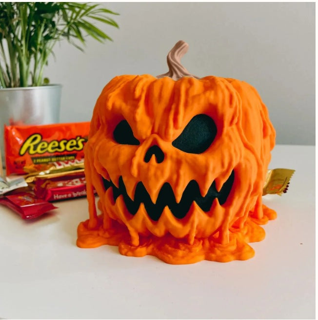 Just Arrived at Buy Center: Melting Halloween Pumpkin Candy Bowl