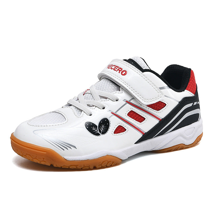 Fresh Arrivals at Buy Center: Breathable And Non Slip Lightweight Badminton Shoes White, Black And Red