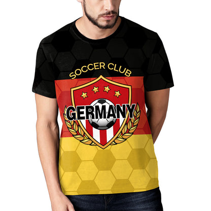 Just Arrived at Buy Center: World Cup European Cup Soccer Uniform 3D Printed Short Sleeve Jersey Germany