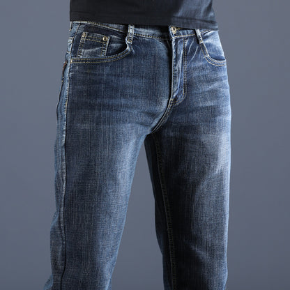 Now Available at Buy Center: Summer Thin Men's Straight Slim Stretch Casual Pants