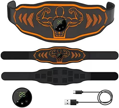 Just Arrived at Buy Center: Smart Massage Belt Fitness Equipment EMS Lazy Belt Home Belt Host Orange