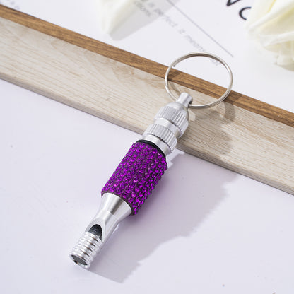 Fresh Arrivals at Buy Center: Training Whistle Keychain Portable Belt Purple