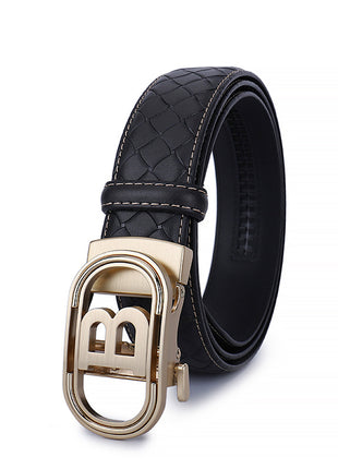 Ceinture décontractée pour homme, style boutique, tendance