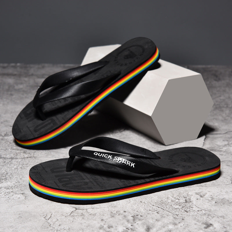 Now Available at Buy Center: Flip Flops Men's Non-slip Flip-flop Beach Slippers