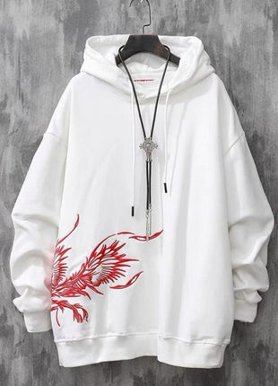 Heavy Industry Phoenix Embroidered Hoodie Male