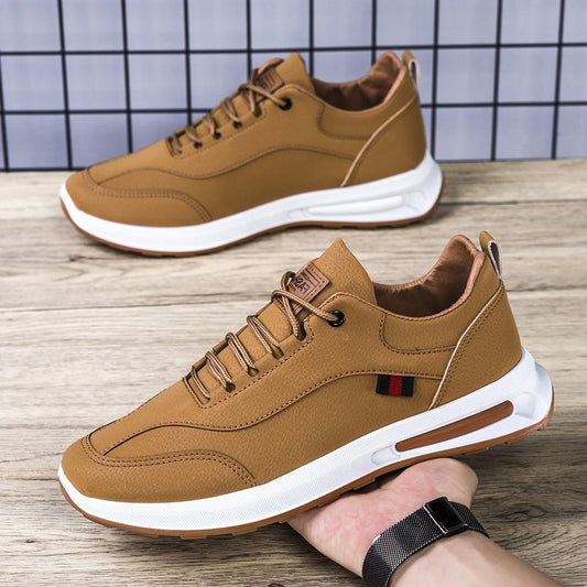 Newly Released at Buy Center: Leather Surface Casual Sports Shoes