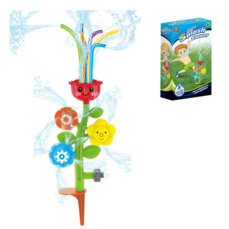 Fresh Arrivals at Buy Center: Sprinkler Outdoor Water Spray Toy Garden Water Toys Summer Yard Cartoon Splash Sprinkler Baby Bath Toy For Kids Water Spray Flower