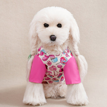 Just Arrived at Buy Center: Dog Clothes Full Printed Spring And Autumn Clothing Small Dog Pet Clothing