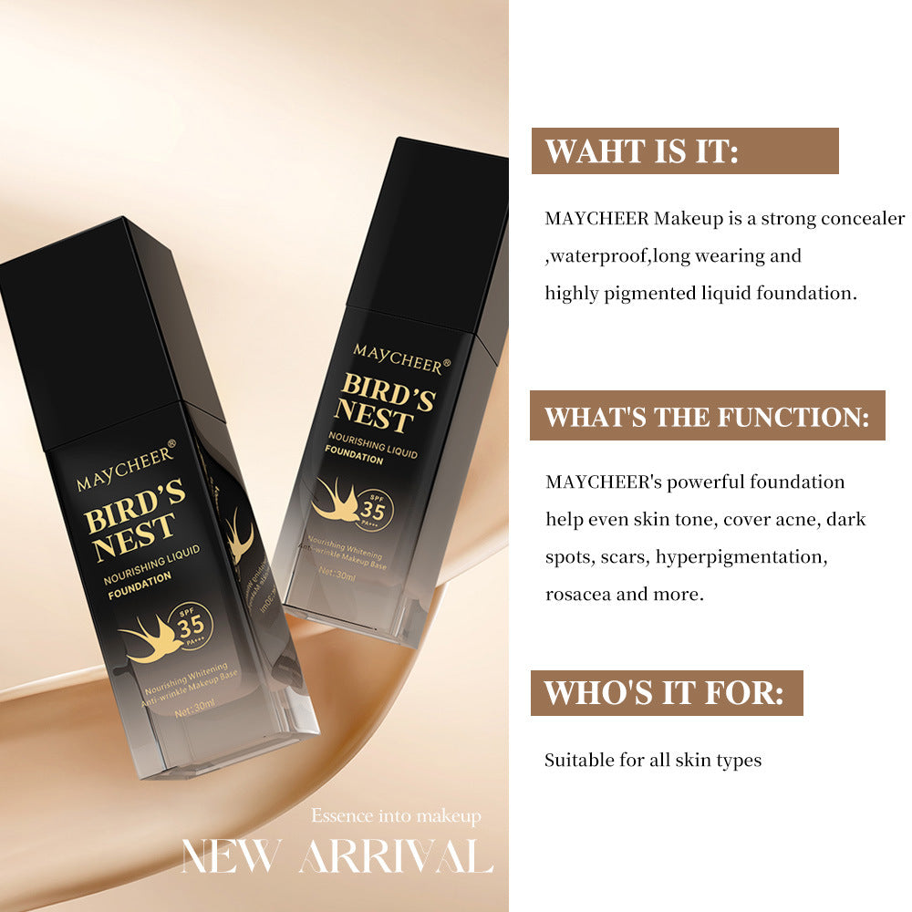 Hot New Items at Buy Center: Full English Bird's Nest Nourishing Liquid Foundation