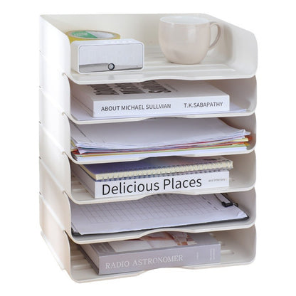 Fresh Arrivals at Buy Center: Multi-layer Storage Box Office Desk Surface Panel A4 Folder Rack