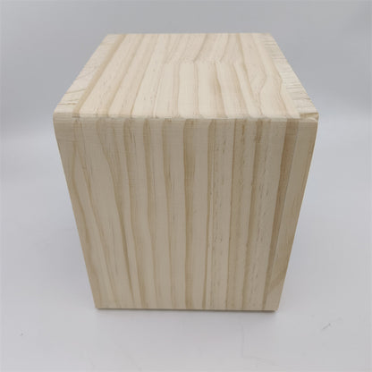 Just Arrived at Buy Center: 4-inch 5-inch 6.5-inch 8-inch Horn Square Solid Wood Wooden Box