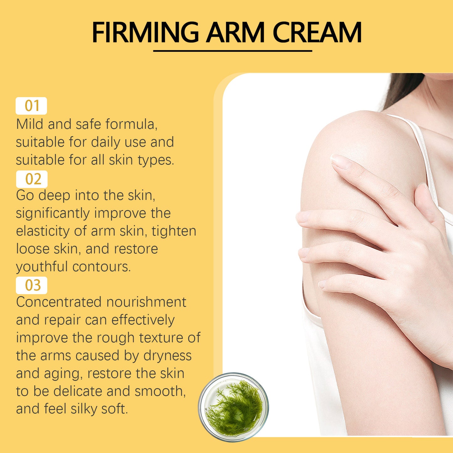 Buy Center Top Rated-ARM Moisturizing Neck Cream Skin Light Moisturizing