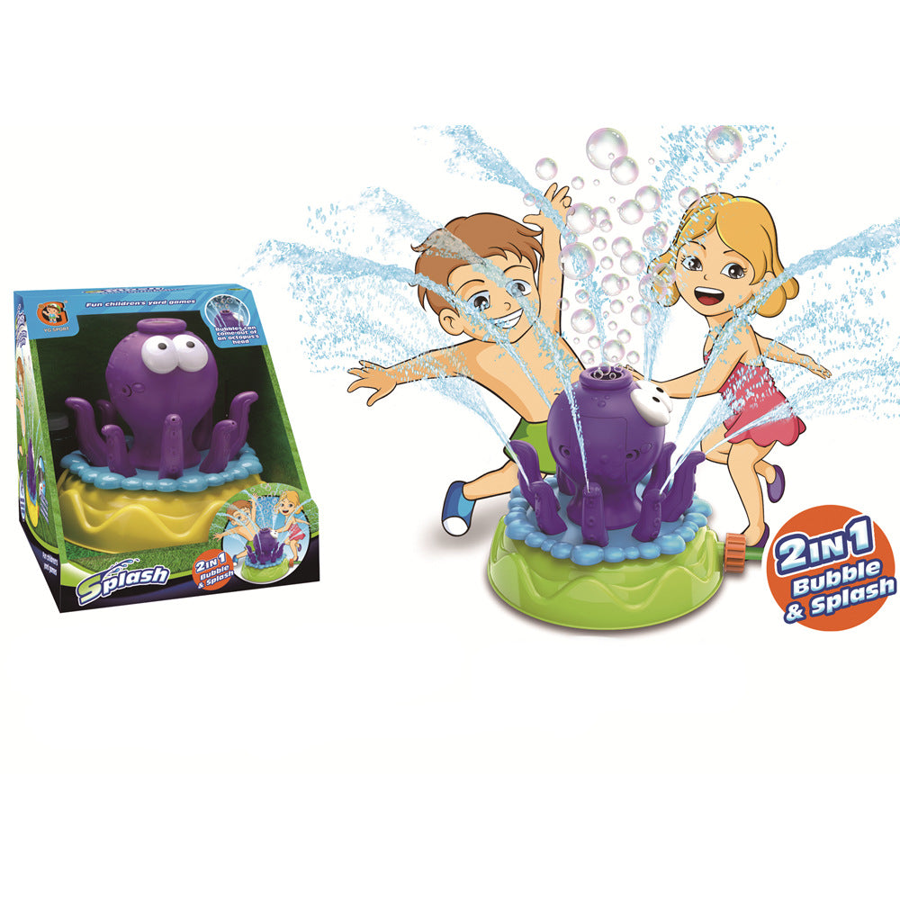 Fresh Arrivals at Buy Center: Sprinkler Outdoor Water Spray Toy Garden Water Toys Summer Yard Cartoon Splash Sprinkler Baby Bath Toy For Kids Octopus Sprinkler