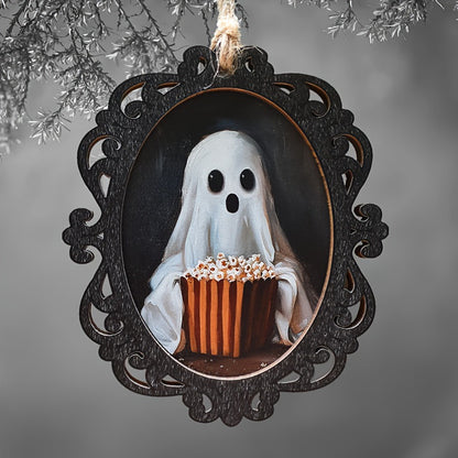 Just Arrived at Buy Center: Creative Halloween Ghost Portrait Pendant Style 4