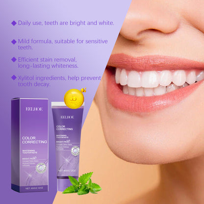 New at Buy Center: Purple Toothpaste Gentle Care Teeth