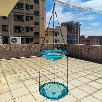 New Double Outdoor Hanging Feeder Courtyard