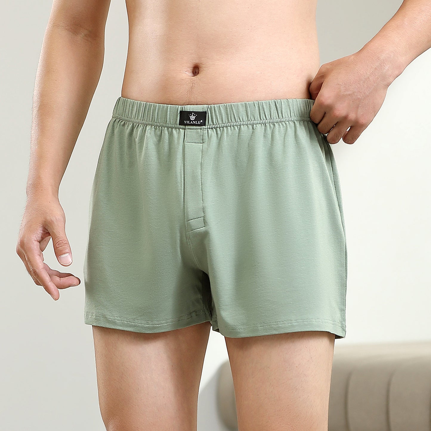 Men's Loose Plus Size Modal Cotton Boxers