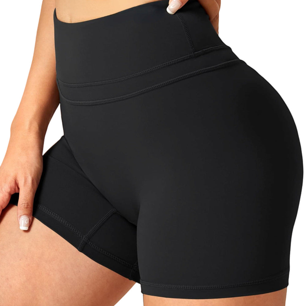 Hot New Items at Buy Center: Seamless Yoga Shorts Fitness Pants Skinny Running Sports Black