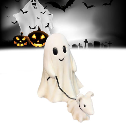 Newly Released at Buy Center: Halloween Little Ghost Dog Walking Decoration Creative Home Decoration Boy