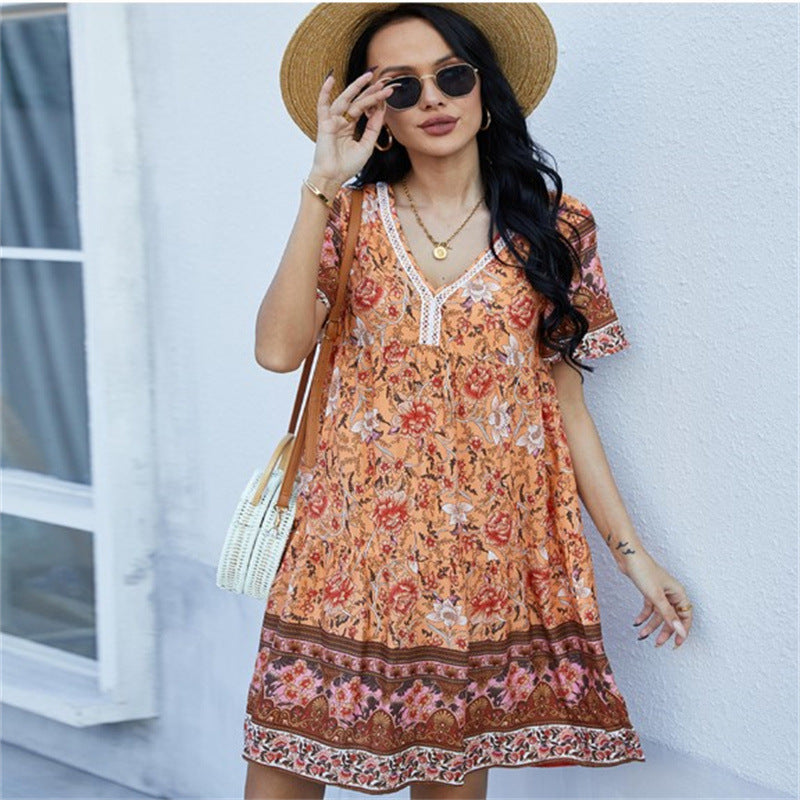 Fresh Arrivals at Buy Center: Fashion Women's Wear Dress Leisure Vacation A- Line Skirt