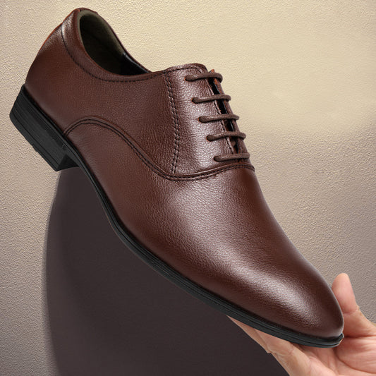 Newly Released at Buy Center: Men's Pointed Business Casual Leather Shoes