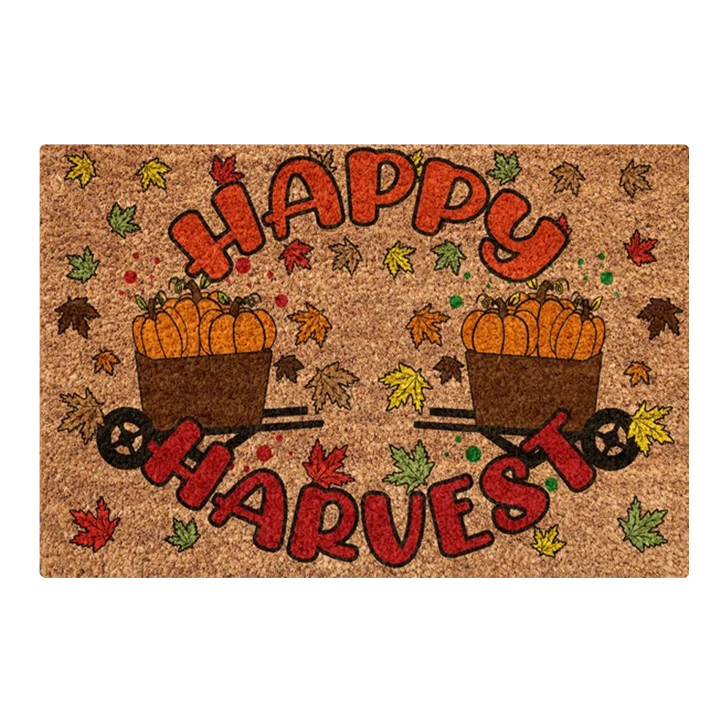 Newly Released at Buy Center: Home Fashion Personalized Pumpkin Door Mat Wansheng Pumpkin 5