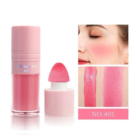 New 6 Colors Liquid Blush Face Repair Rouge 01color